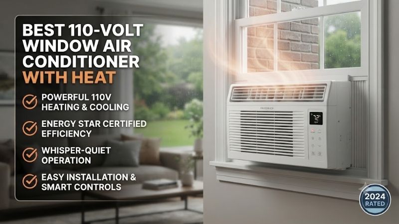 Best 110-Volt Window Air Conditioner With Heat: Guide