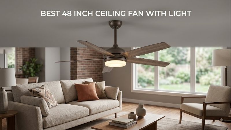 Best 48 inch ceiling fan with light: Top Picks