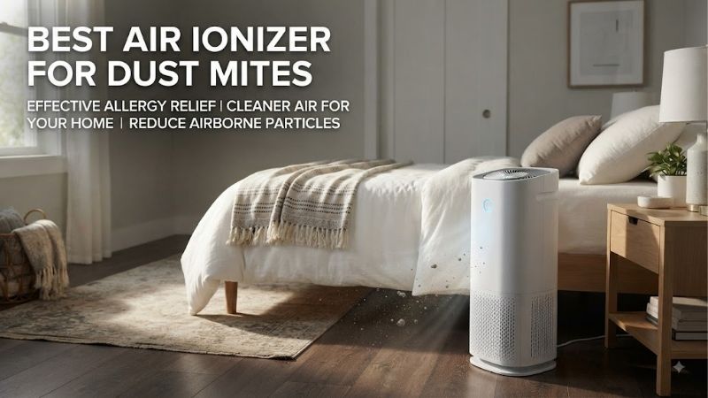 8 Best Air Ionizers For Dust Mites: Top Clean Air Units