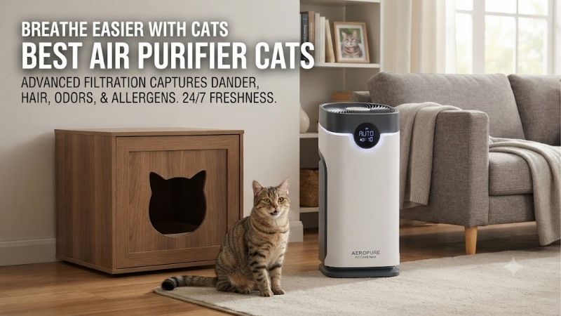 5 Best Air Purifier Cats Loves To Clear Dander And Hair