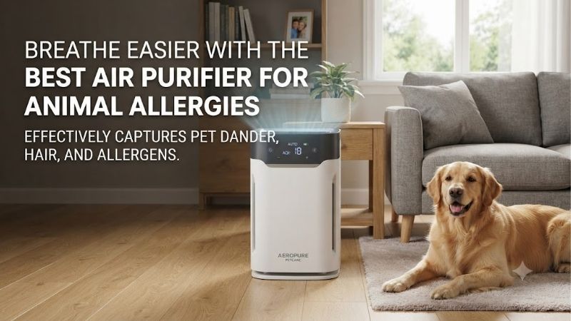 5 Best Air Purifiers For Animal Allergies: Pet Relief
