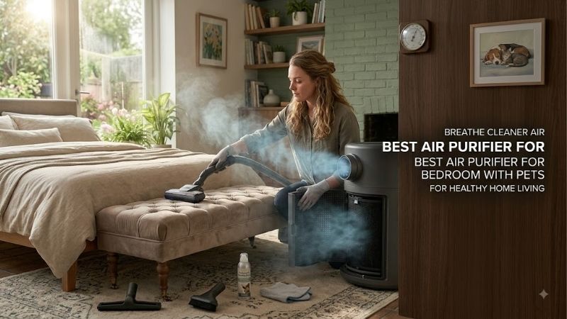 8 Best air purifiers for bedroom with pets: Quiet Clean
