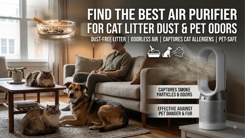 8 Best Air Purifiers for Cat Litter Dust: Top Picks 2026 8 Best Air Purifiers for Cat Litter Dust: Top Picks 2026