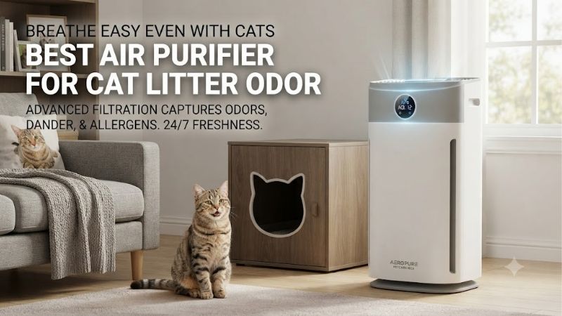 5 Best Air Purifiers For Cat Litter Odor In Small Spaces