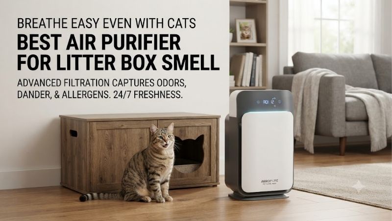 5 Best Air Purifiers For Cat Litter Smell Elimination 5 Best Air Purifiers For Cat Litter Smell Elimination