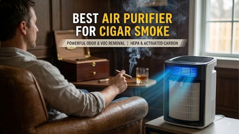 8 Best air purifiers for cigar smoke: Heavy odor removal