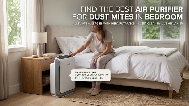 8 Best Air Purifiers for Dust Mites in Bedroom: Top Picks 8 Best Air Purifiers for Dust Mites in Bedroom: Top Picks