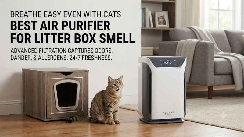 5 Best Air Purifiers For Litter Box Smell Control 5 Best Air Purifiers For Litter Box Smell Control
