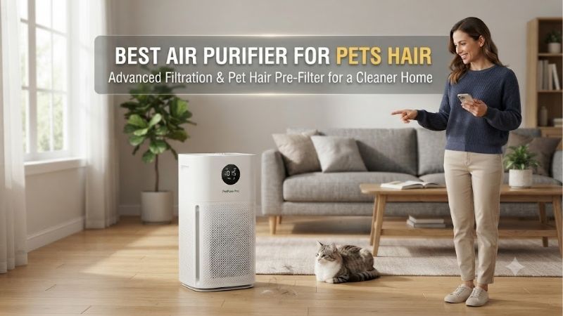 5 Best Air Purifiers For Pets Hair: Top HEPA Picks