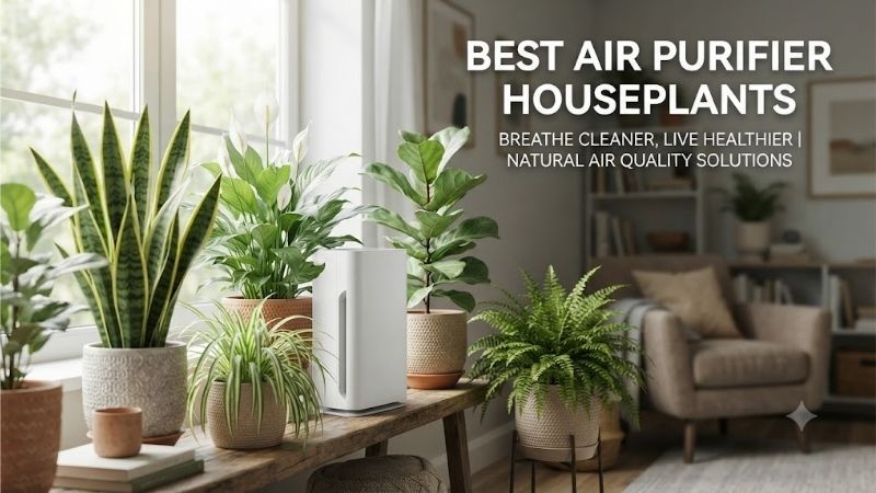 5 Best Air Purifier Houseplants: Natural Green Decor