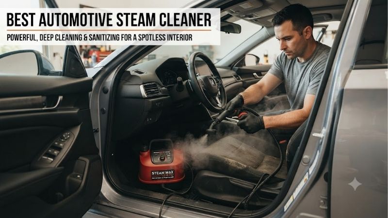 5 Best Automotive Steam Cleaners: Top Detailing Choices