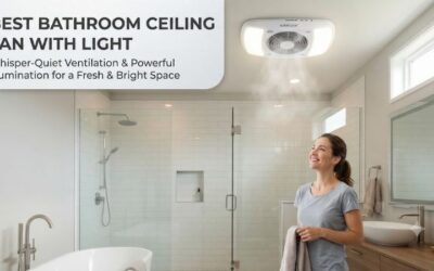 5 Best Bathroom Ceiling Fans With Light: Top Exhaust 2026