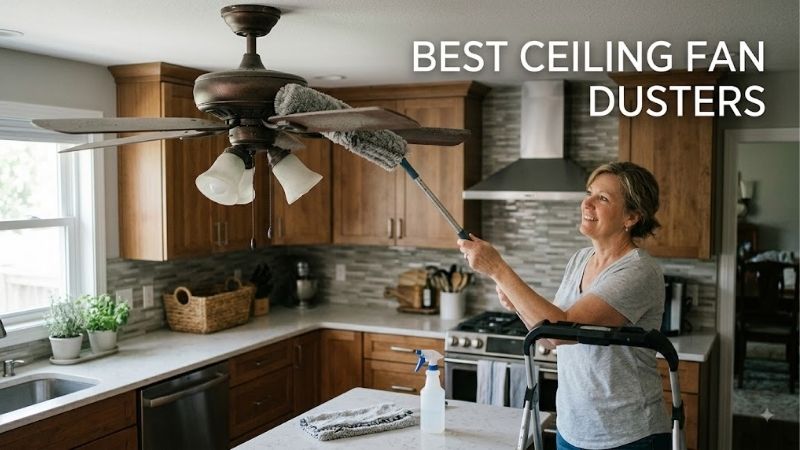 8 Best ceiling fan dusters: Superior Cleaning Tools