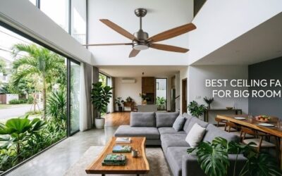 8 Best ceiling fans for big room: Elite Airflow Units