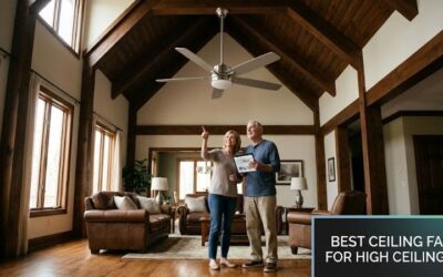 8 Best ceiling fans for high ceilings: Top Hanging Options