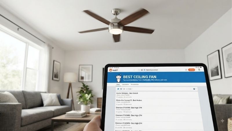 8 Best ceiling fan reddits: Top community picks & reviews