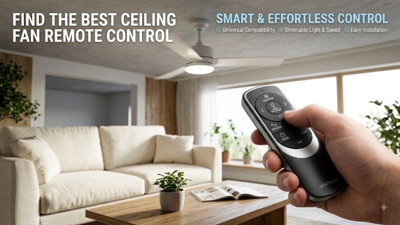 8 Best ceiling fan remote controls: Universal wireless picks
