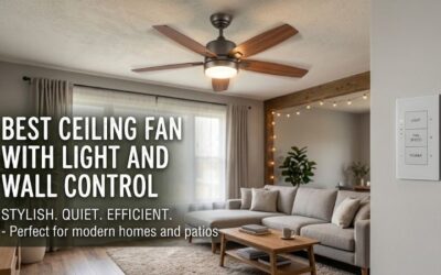8 Best Ceiling Fans With Light and Wall Control: Top Picks