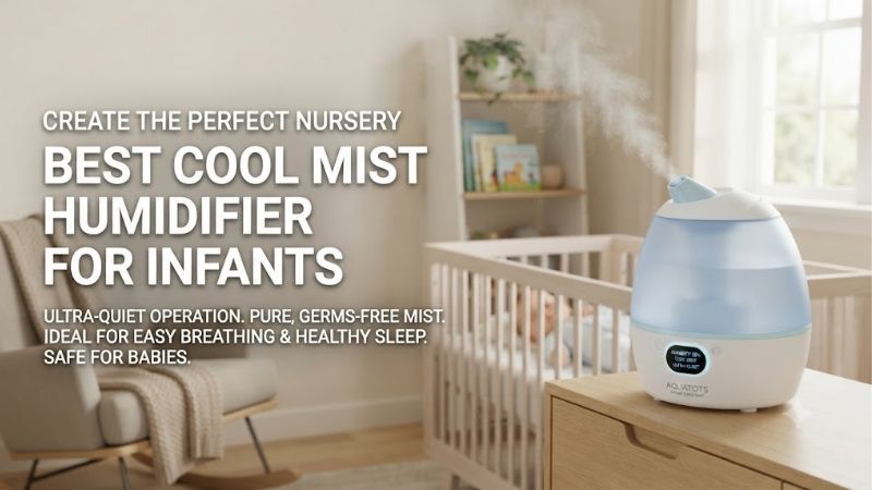 5 Best cool mist humidifiers for infants to soothe baby
