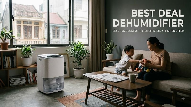 8 Best deal dehumidifiers: Top Budget Moisture Control