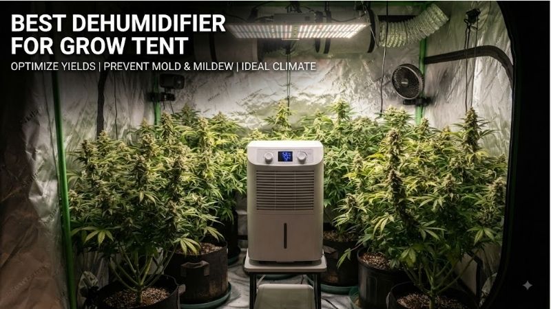 8 Best Dehumidifiers for Grow Tent: Ultimate Buyer’s Guide