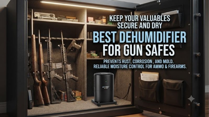 5 Best Dehumidifiers For Gun Safes: Ultimate Rust Guard