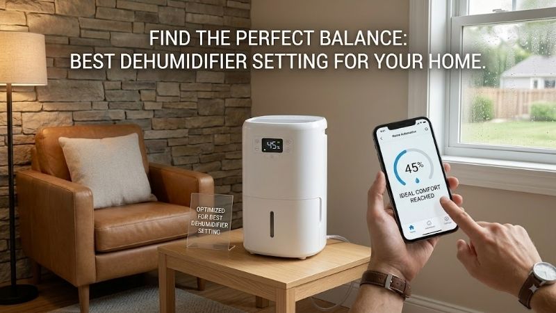 8 Best dehumidifier settings: Optimal moisture levels