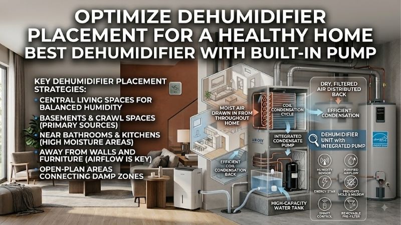 8 Best dehumidifiers with built in pump: Top Drain Models