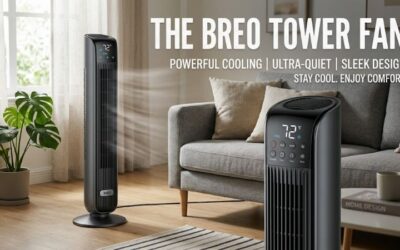 8 Best dreo tower fans: Powerful oscillation & cool breeze
