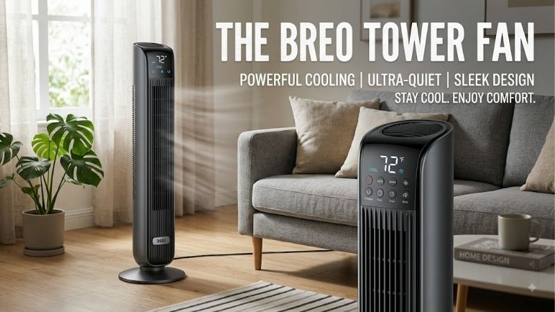 8 Best dreo tower fans: Powerful oscillation & cool breeze