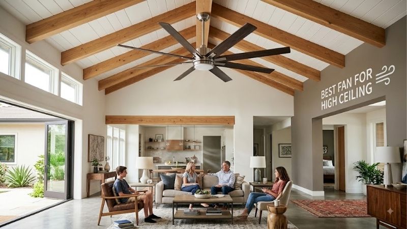 8 Best fans for high ceiling: Ultimate Elevation Choices