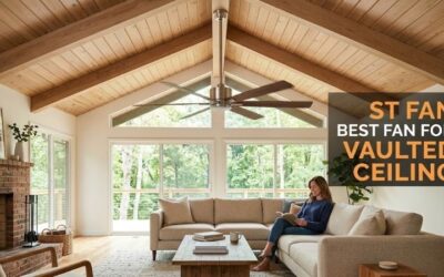 8 Best Fans For Vaulted Ceiling: Top High Angle Units