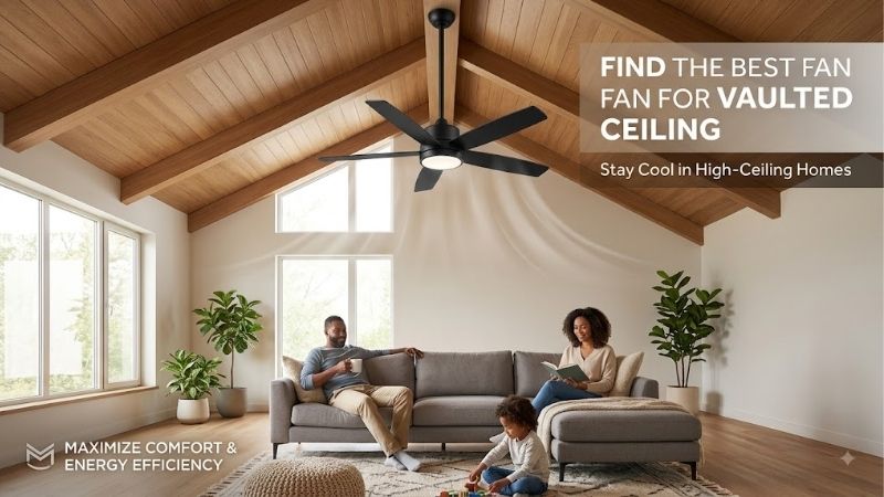 8 Best Fans For Low Ceiling: Top Flush Mount Cooling Units
