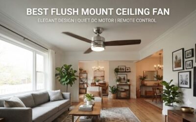8 Best flush mount ceiling fans: Stylish low profile picks