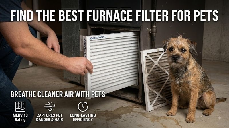 8 Best Furnace Filters for Pets: Top Pet Hair HVAC Units