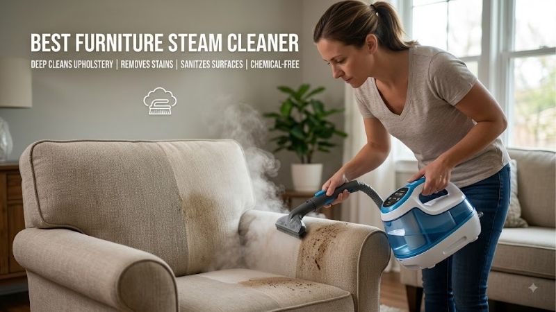8 Best furniture steam cleaners: Deep upholstery care