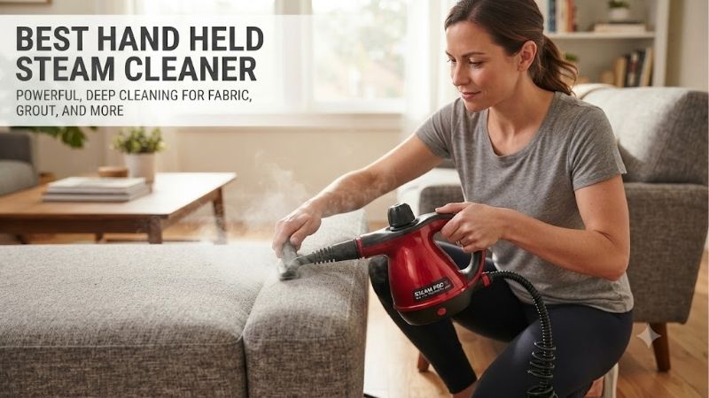 5 Best Hand Held Steam Cleaners: Top Portable Models 2026