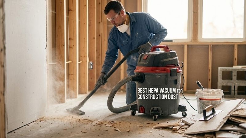 8 Best hepa vacuums for construction dust: Top Picks