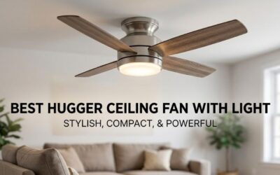 8 Best hugger ceiling fans with light: Flush Mount Picks