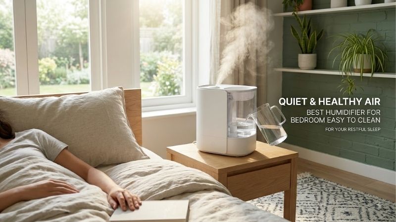 Best Humidifier for Bedroom Easy to Clean: Top 2026 Units
