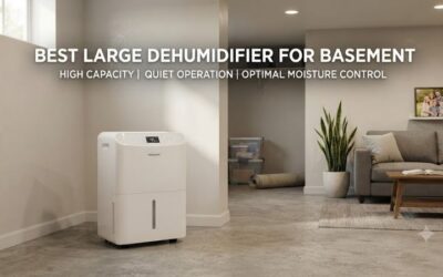 8 Best large dehumidifiers for basement: High capacity picks