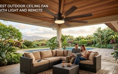 8 Best outdoor ceiling fans with light and remote: Guide