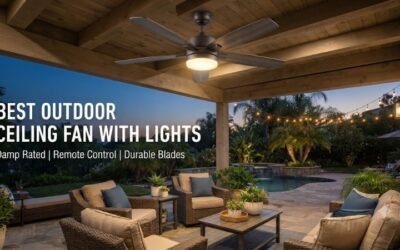 5 Best Outdoor Ceiling Fans With Lights: Top Picks Guide