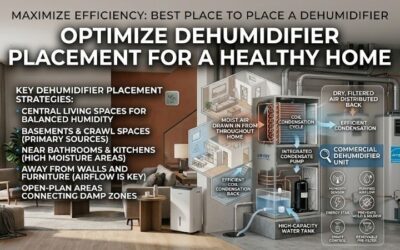 8 Best places to place a dehumidifier: Optimal Zones