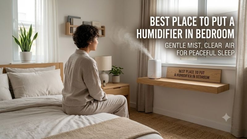 Best place to put a humidifier in bedroom: Top 5 setup tips Best place to put a humidifier in bedroom: Top 5 setup tips