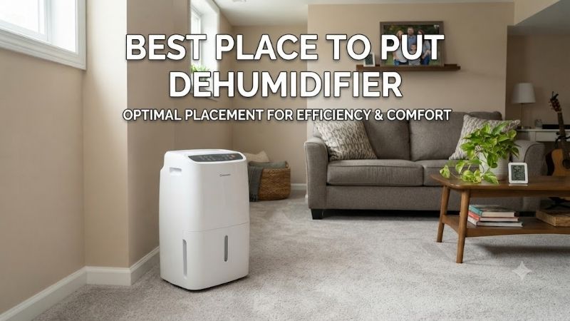 8 Best places to put dehumidifier: Ideal home rooms