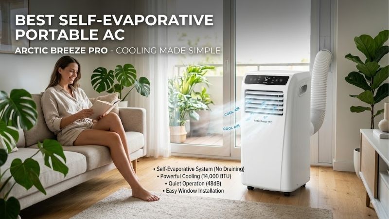 8 Best Self Evaporative Portable Air Conditioners: Units