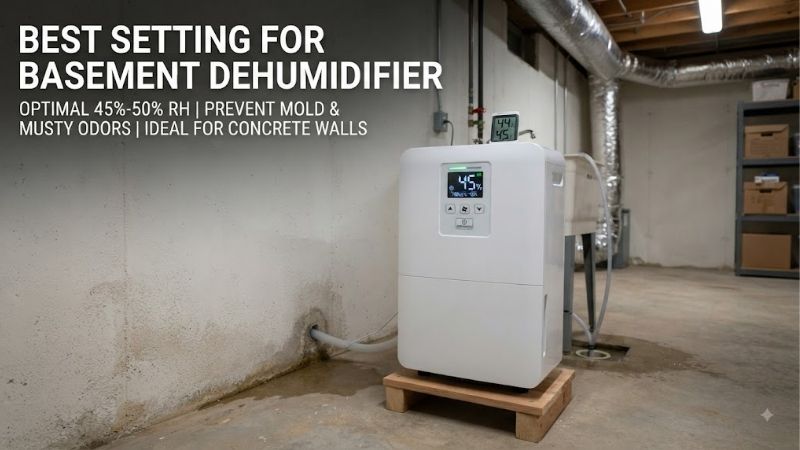8 Best settings for basement dehumidifier: Ultimate Guide
