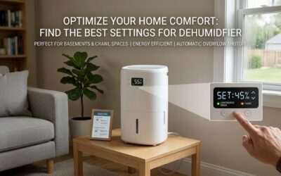 8 Best settings for dehumidifier: Ideal humidity guide