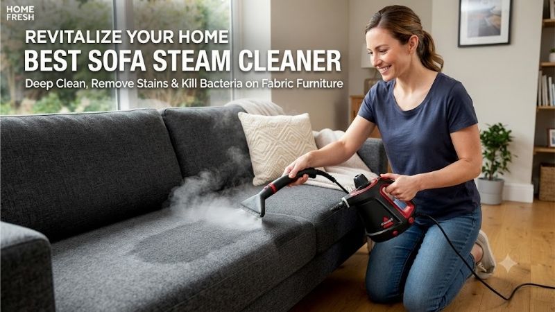 5 Best Sofa Steam Cleaners For Deep Fabric Sanitization